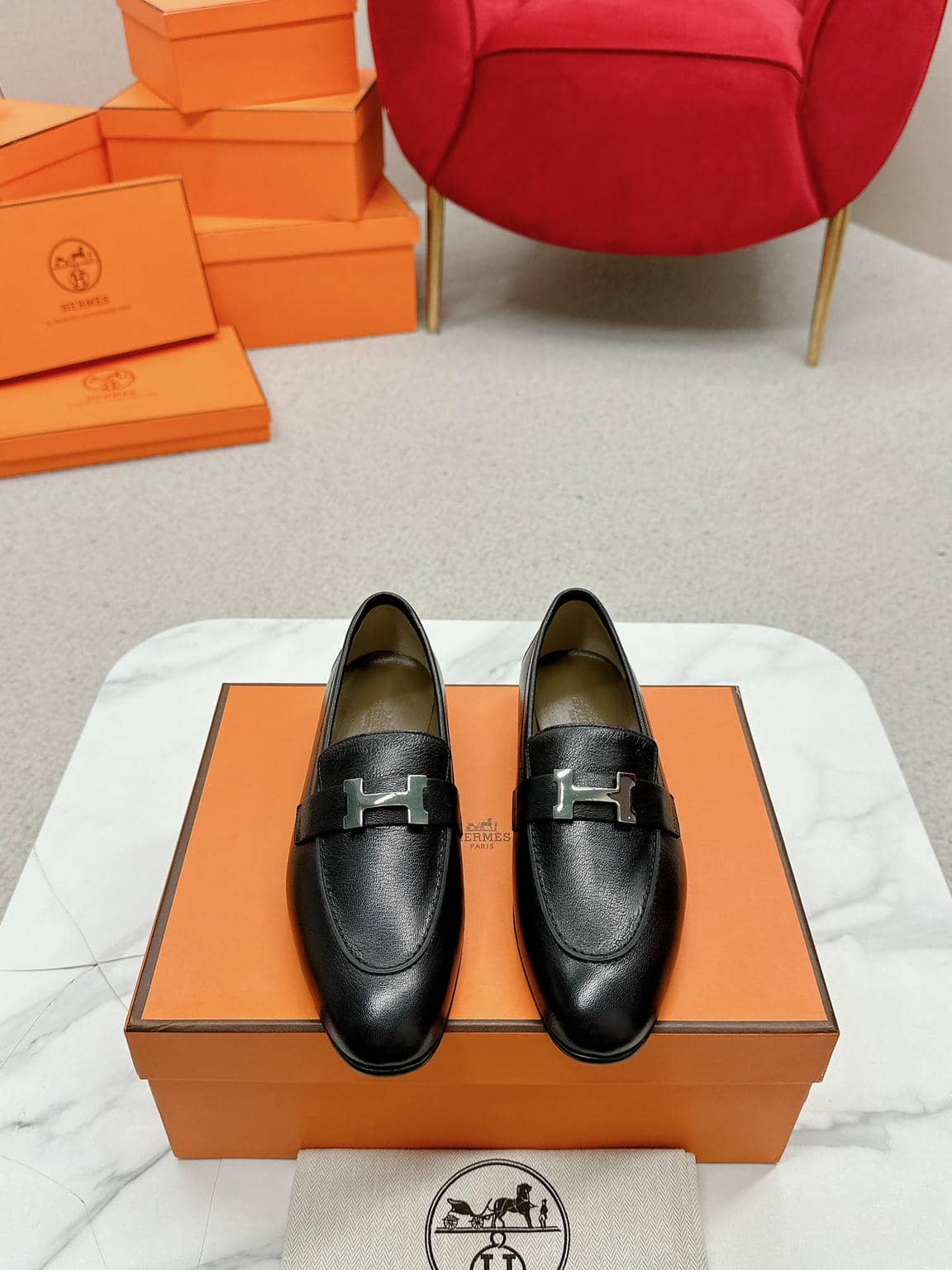 Hermes Loafer Ｈ-12